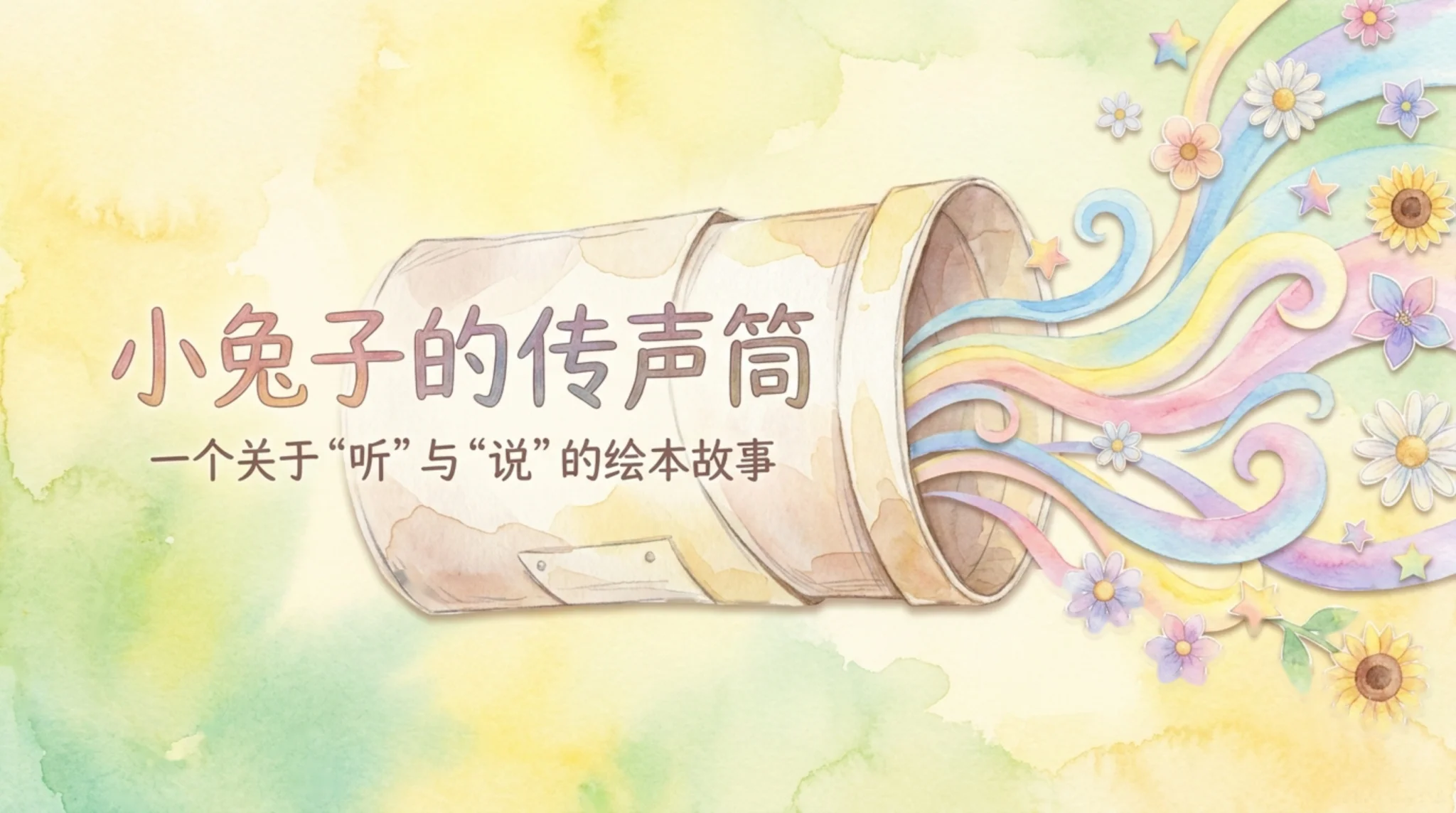 小兔子的传声筒