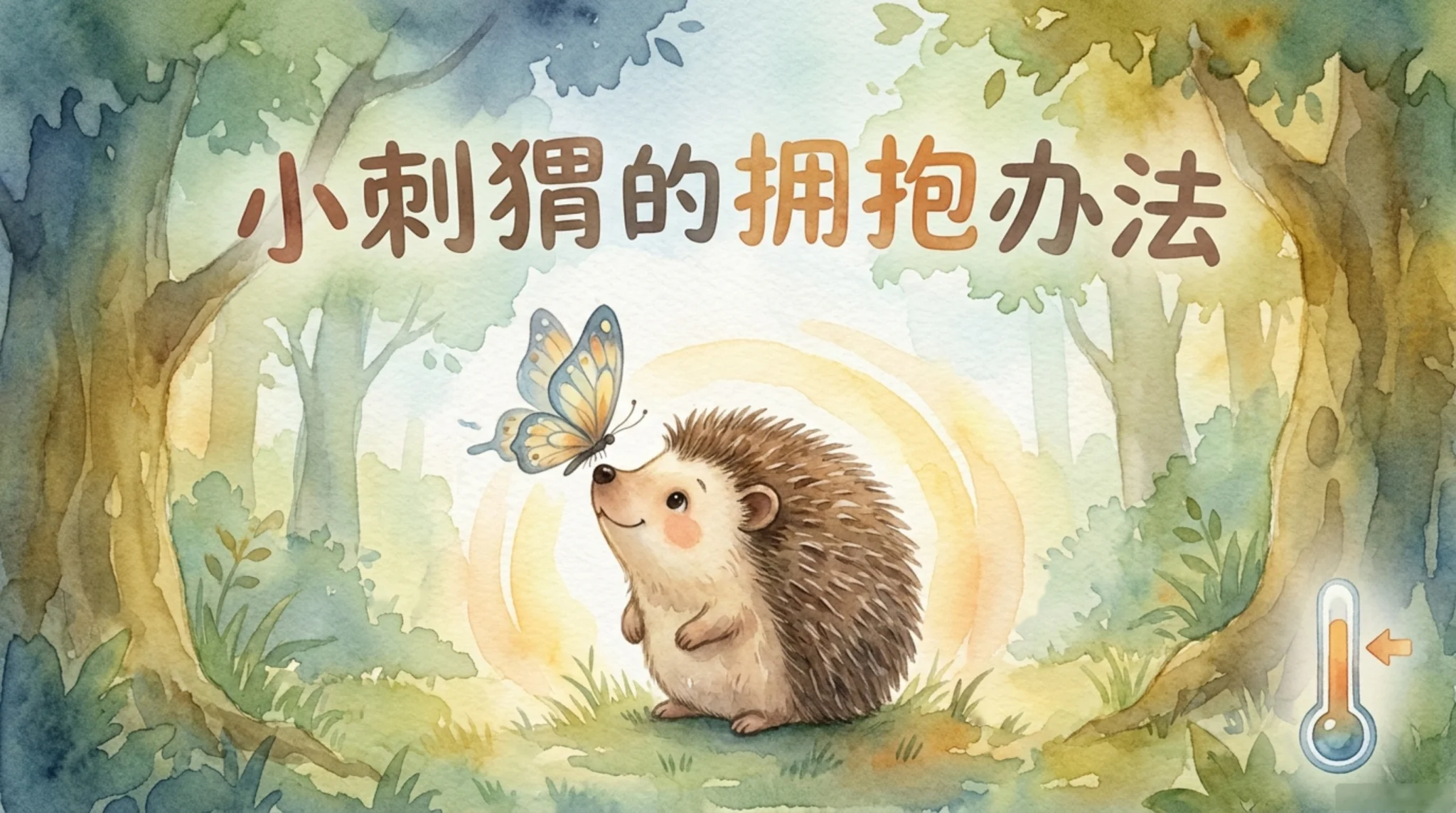 小刺猬的拥抱方法