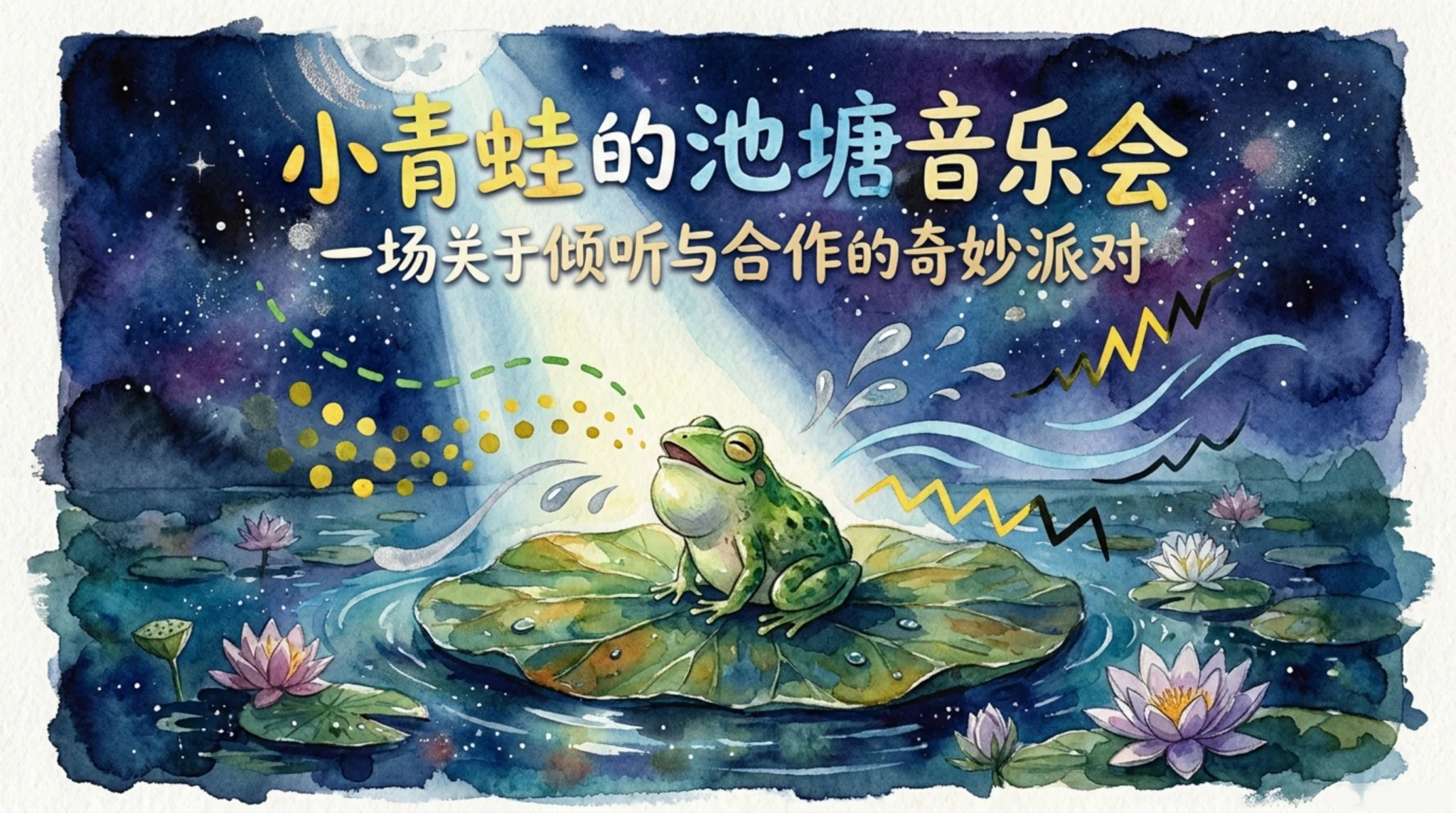 小青蛙的音乐会